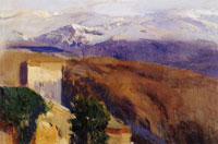 Joaquin Sorolla y Bastida Sierra Nevada, Granada