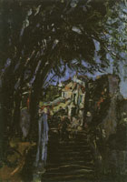 Chaim Soutine Stairs at Chartres