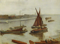 James Abbott McNeill Whistler Grey and Silver: Old Battersea Reach