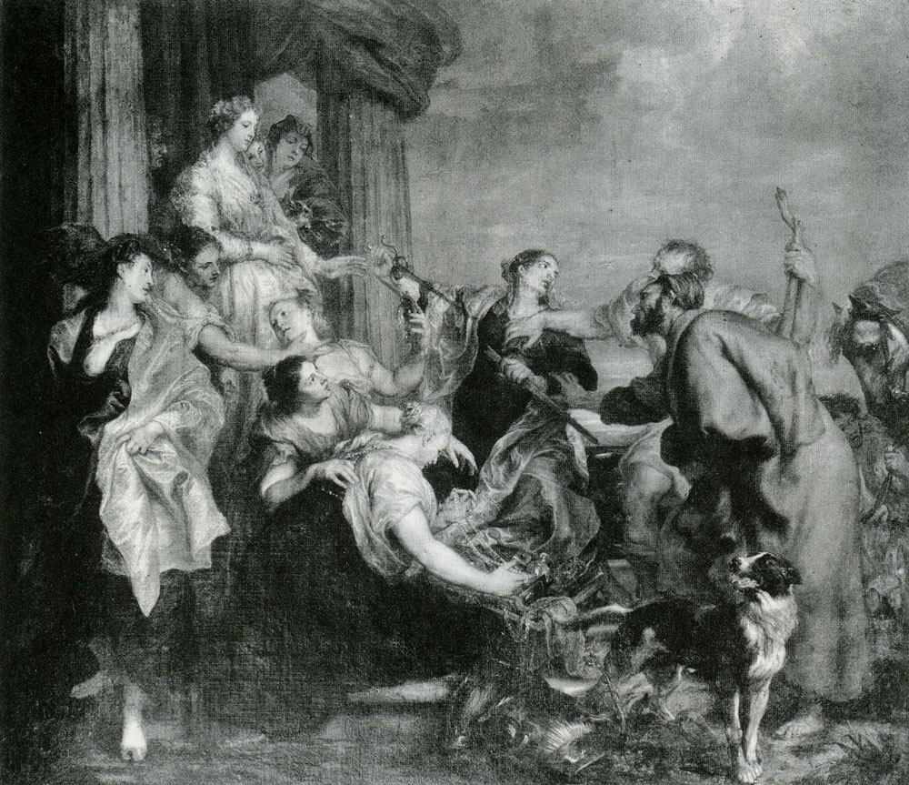 Anthony van Dyck - Achilles Among the Daughters of Lycomedes