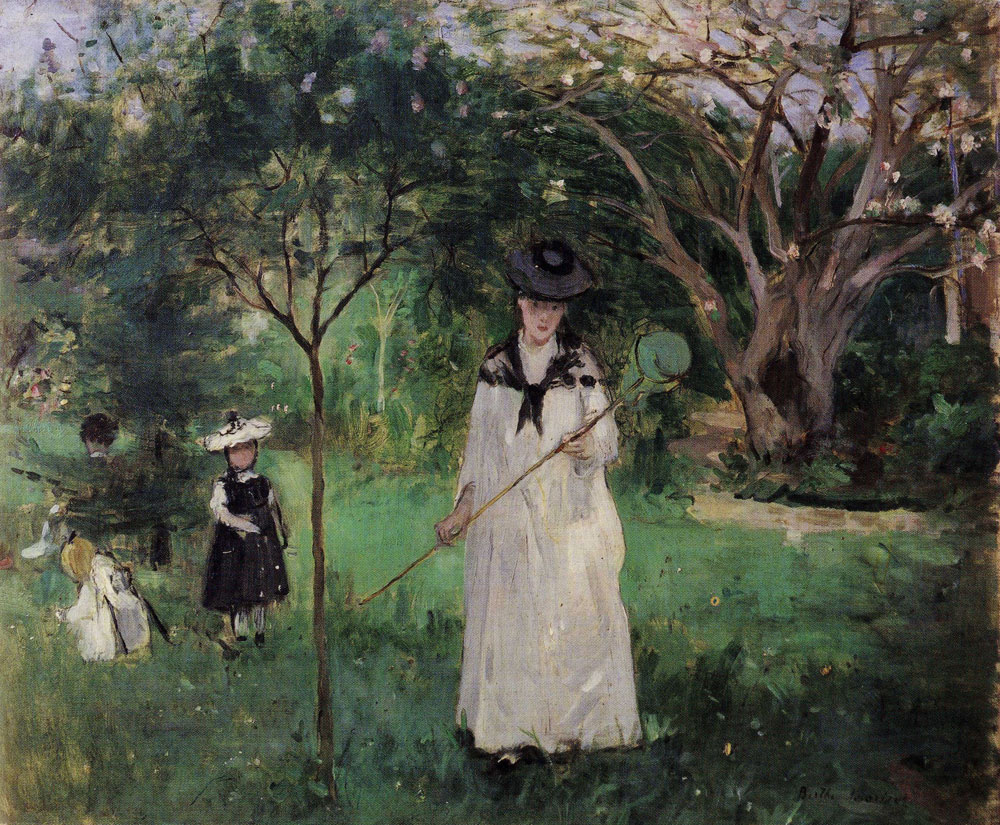 Berthe Morisot - Chasing Butterflies