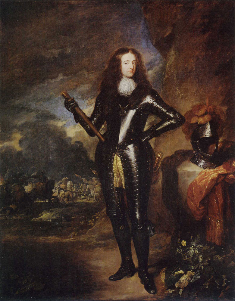 Caspar Netscher - Portrait of William III