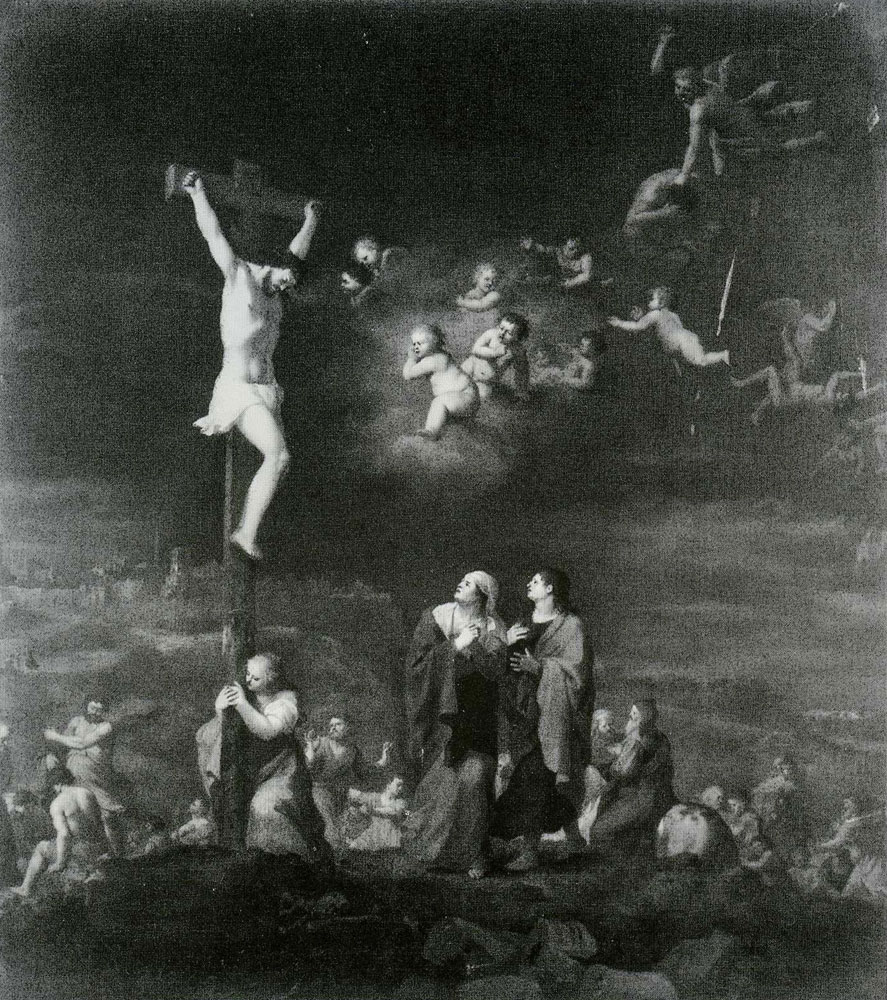 Cornelis van Poelenburch - Christ on the Cross