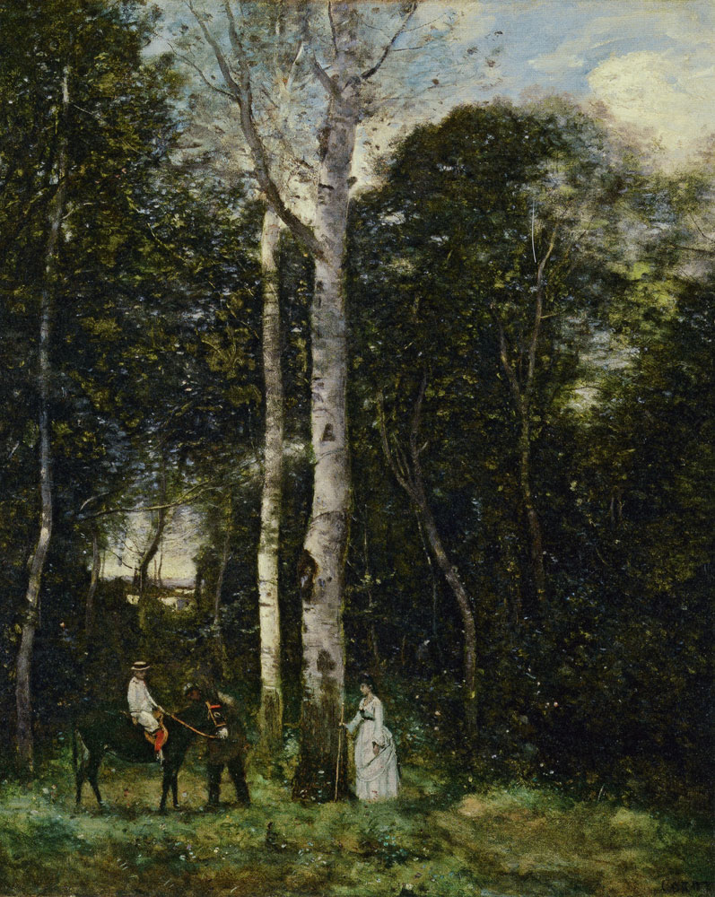 Camille Corot - The Parc des Lions at Port‐Marly