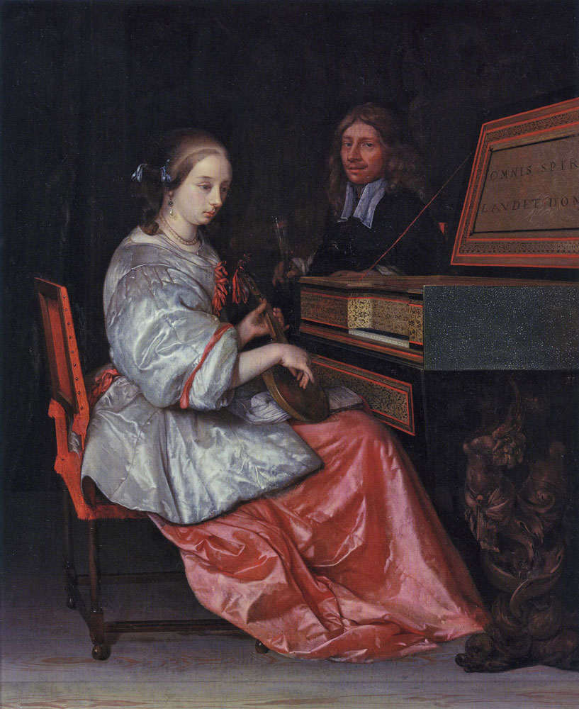 Eglon van der Neer - Woman at the Virginal