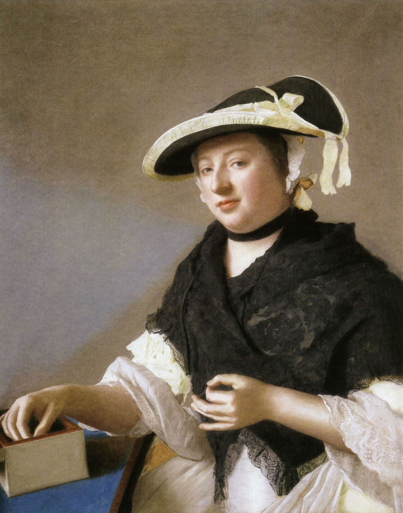 Jean-Etienne Liotard - Harriet Churchill, Lady Fawkener