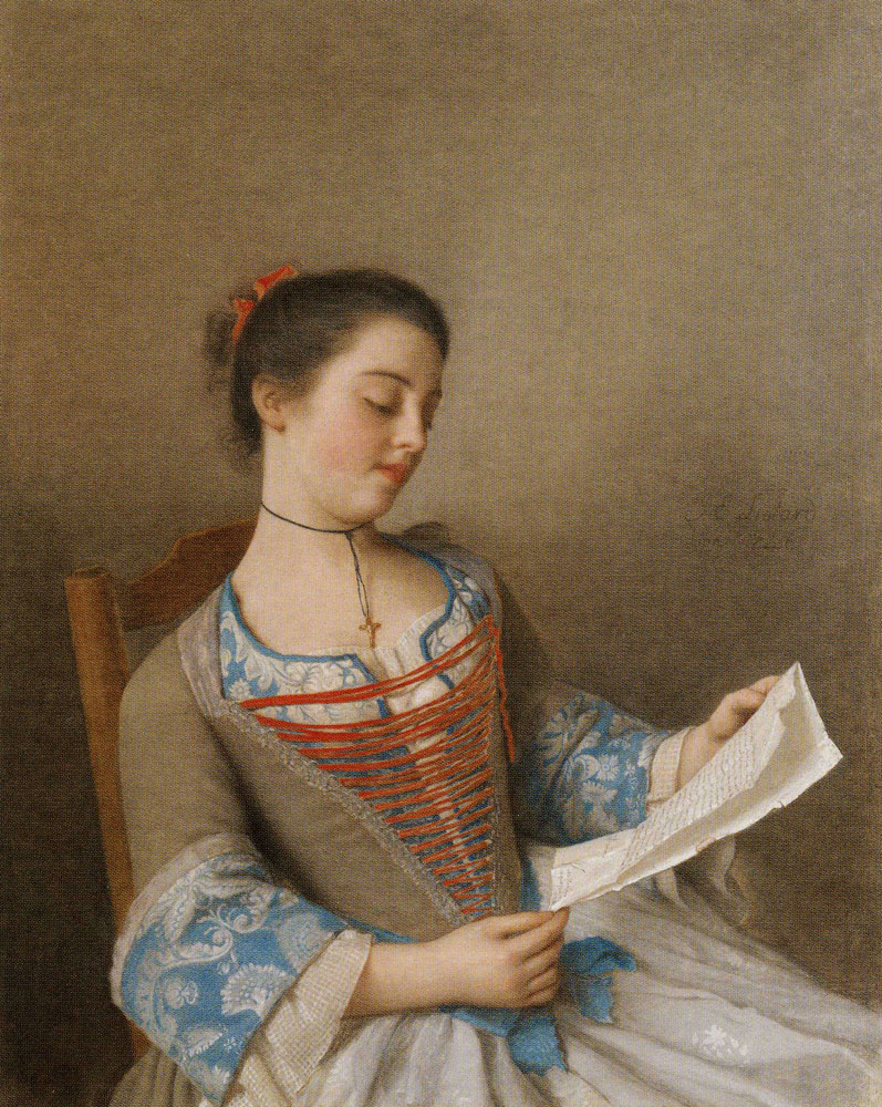 Jean-Etienne Liotard - La Liseuse