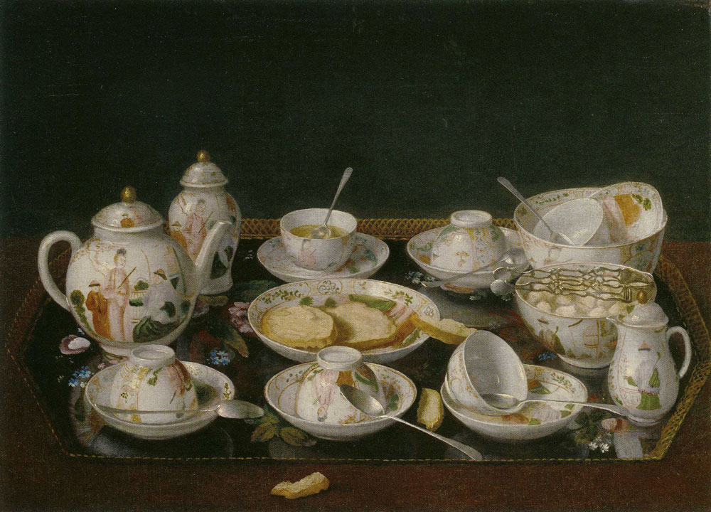 Jean-Etienne Liotard - Still-life Tea Set