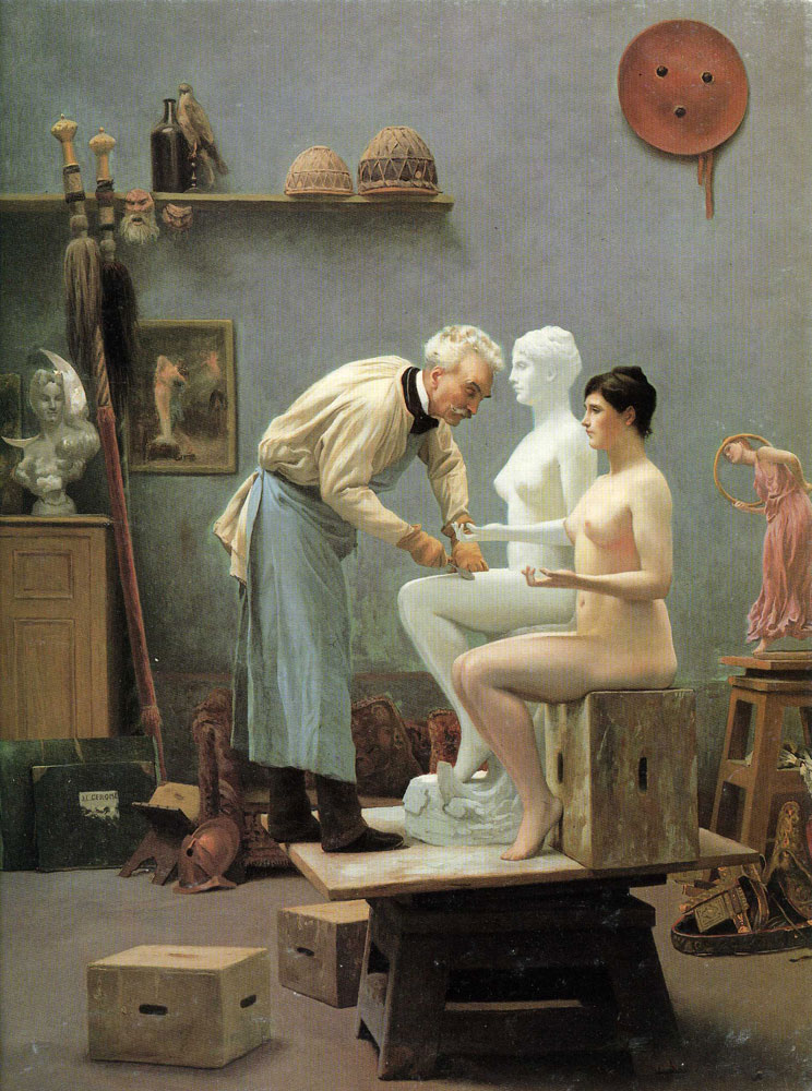 Jean-Léon Gérôme - The Artist's Model