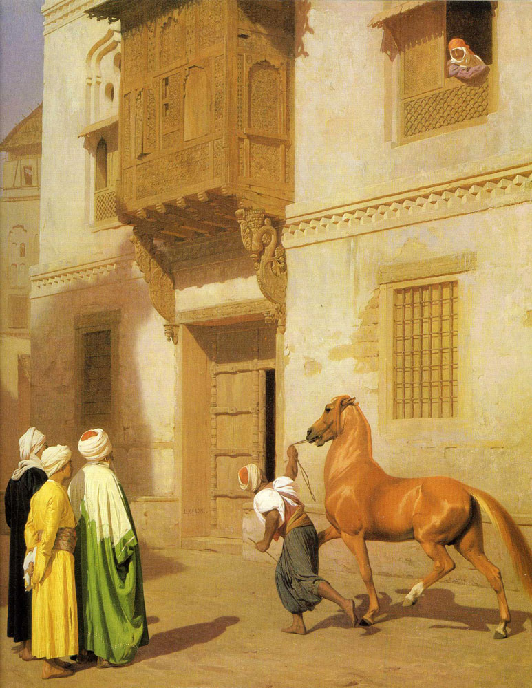 Jean-Léon Gérôme - Cairene Horse Dealer