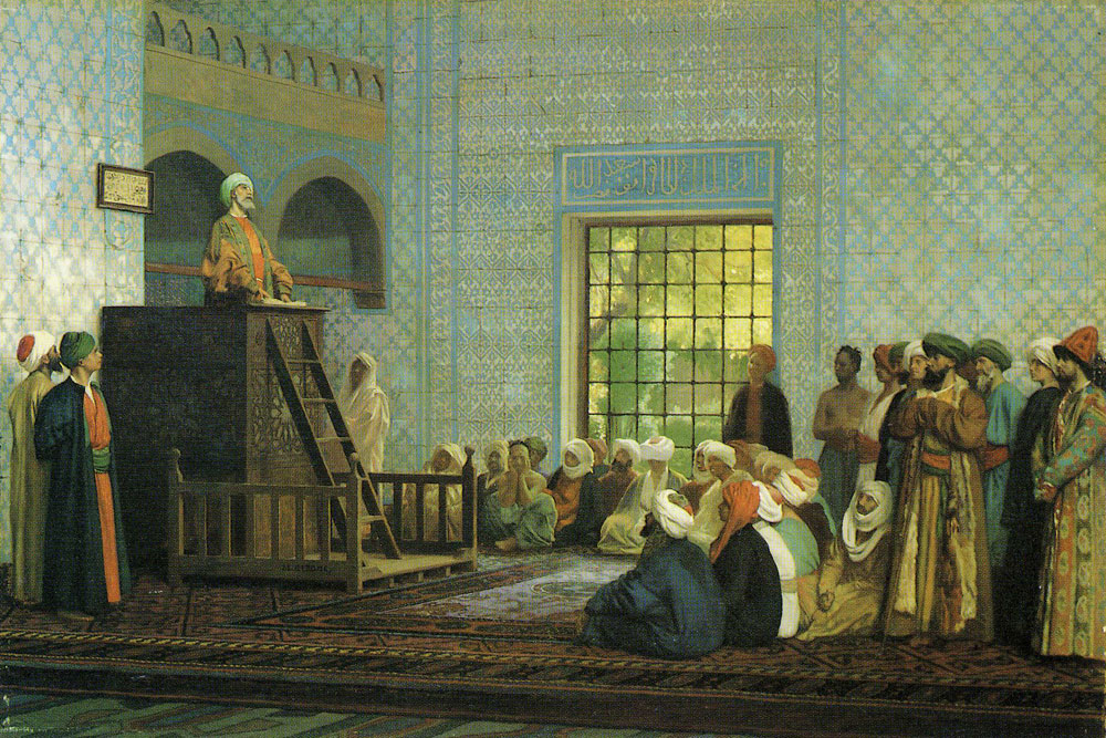 Jean-Léon Gérôme - Sermon in the Mosque