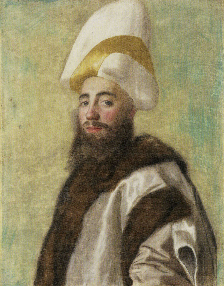 Jean-Etienne Liotard and a later, unknown hand - Portrait of a Grand Vizir