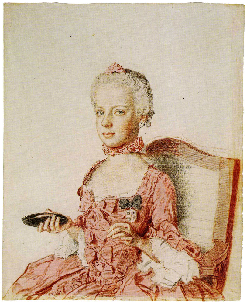Jean-Etienne Liotard - Archduchess Marie Antoinette of Austria