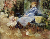 Berthe Morisot The Fable