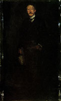 James Abbott McNeill Whistler Portrait of E.G. Kennedy (II)