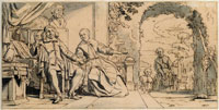 Jan de Bray - Double Portrait of Abraham Casteleyn and Margarieta van Bancken