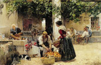 Joaquin Sorolla y Bastida The orange seller