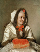 Jean-Etienne Liotard Madame François Tronchin 'Dressed for the Cold'