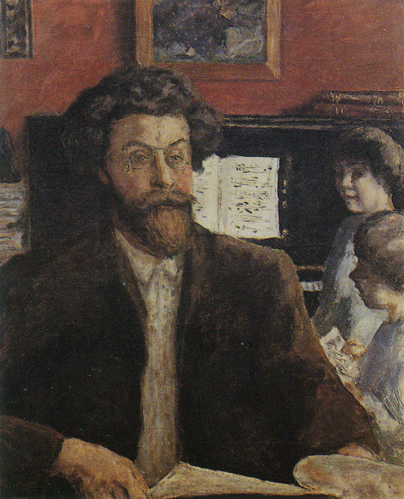 Pierre Bonnard - The Composer Claude Terrasse and Two of His Sons, Jean and Charles