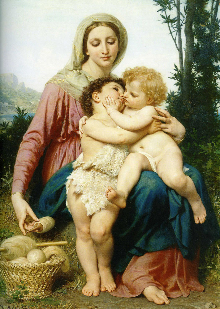 William-Adolphe Bouguereau - Holy Family