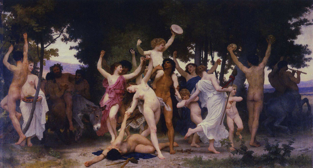 William-Adolphe Bouguereau - The Youth of Bacchus