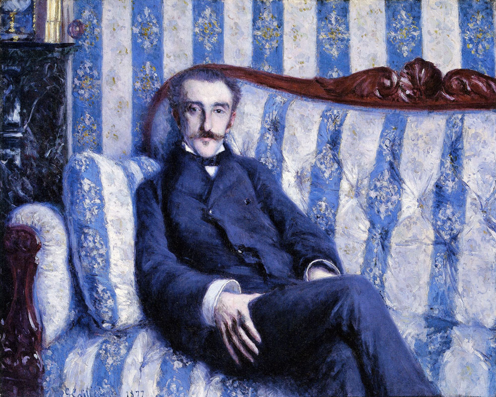 Gustave Caillebotte - Portrait of Monsieur R.