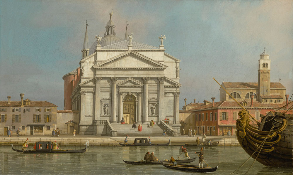 Canaletto - The Churches of the Redentore and San Giacomo, Venice