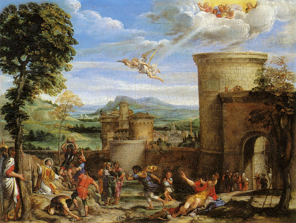 Annibale Carracci - The Stoning of St. Stephen
