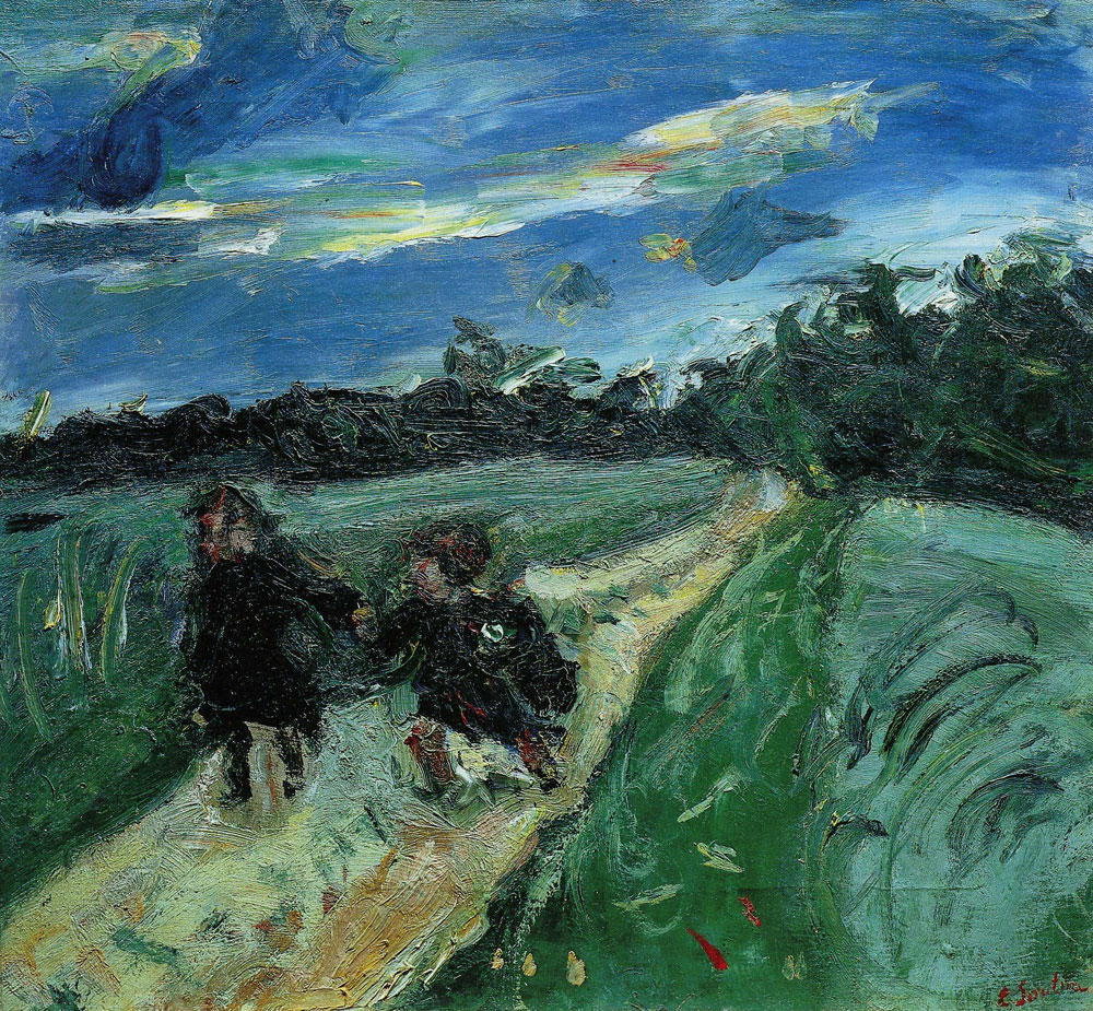 Chaim Soutine - Return from School after the Storm