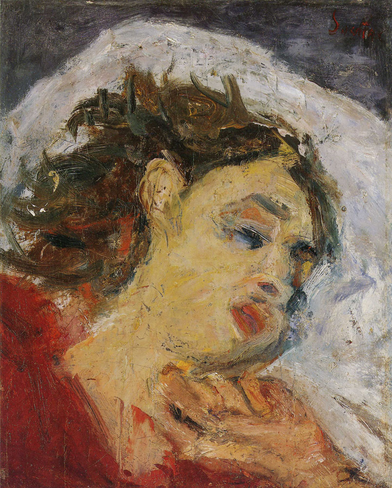 Chaim Soutine - Sleeping Woman