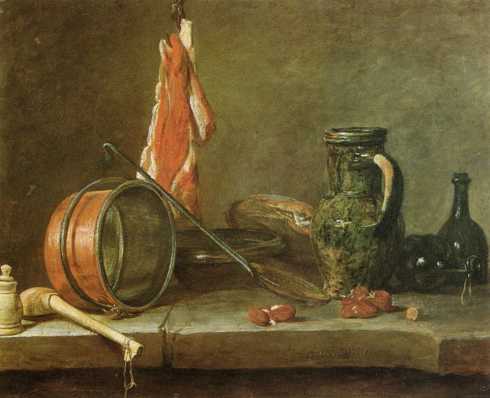Jean-Siméon Chardin - The Feast Menu