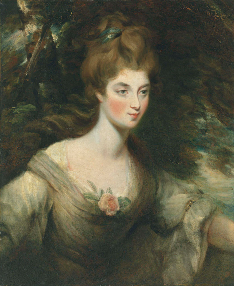 John Constable - Portrait of Elizabeth, Lady Croft