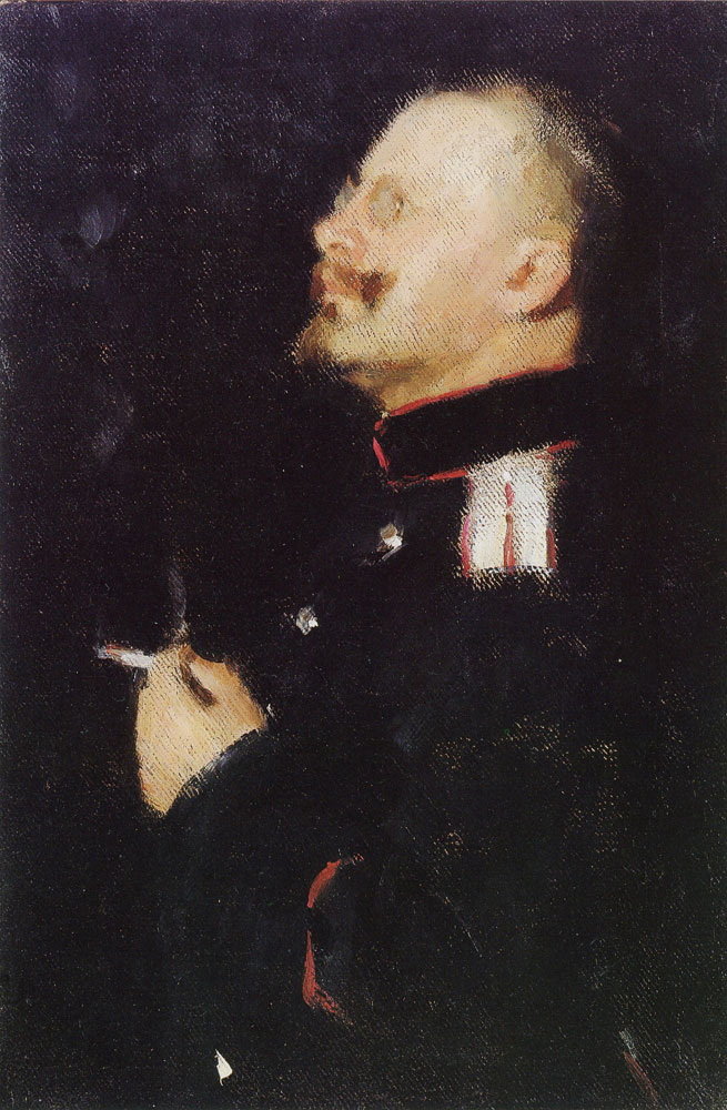 Alexej von Jawlensky - Portrait of the artist's brother Sergey