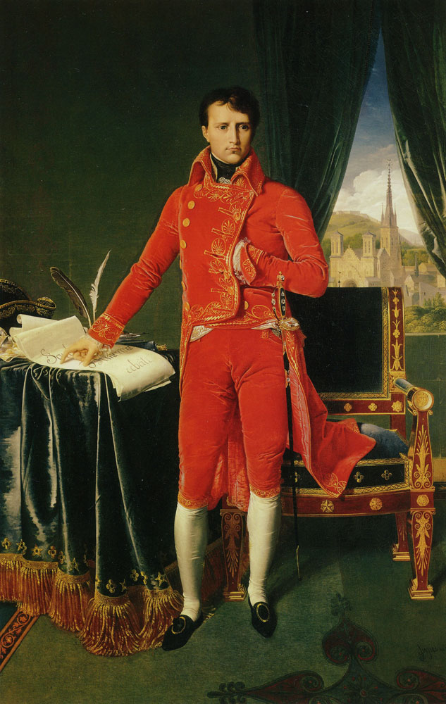 Jean Auguste Dominique Ingres - Bonaparte as First Consul