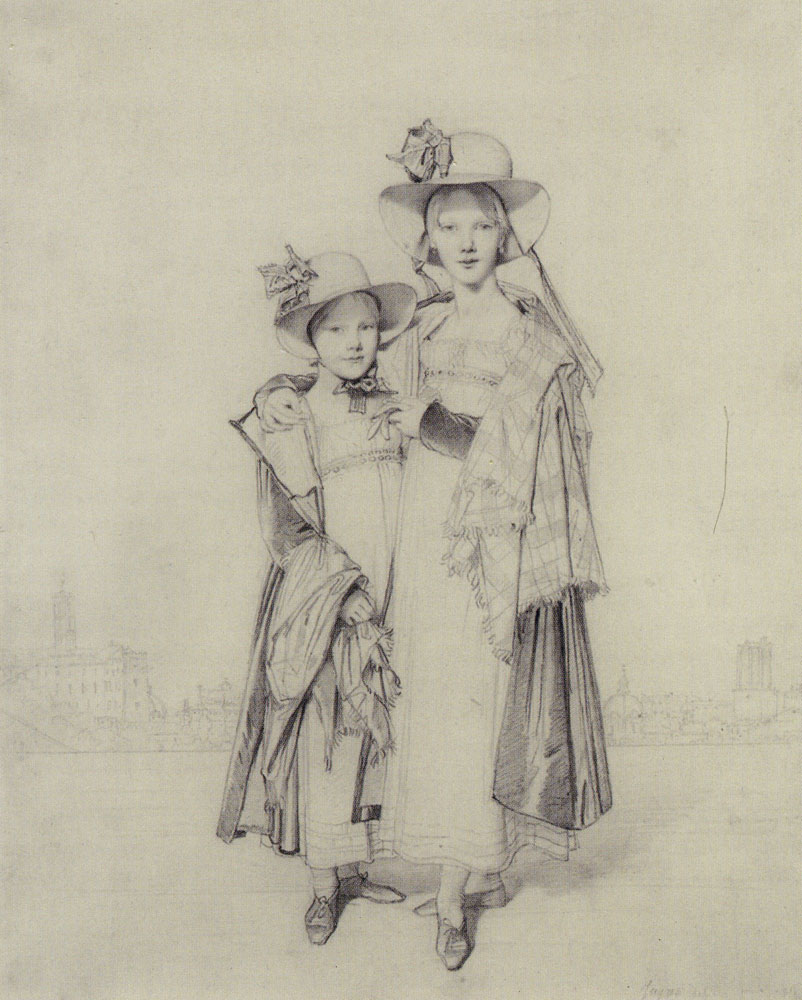 Jean Auguste Dominique Ingres - The Montagu Sisters