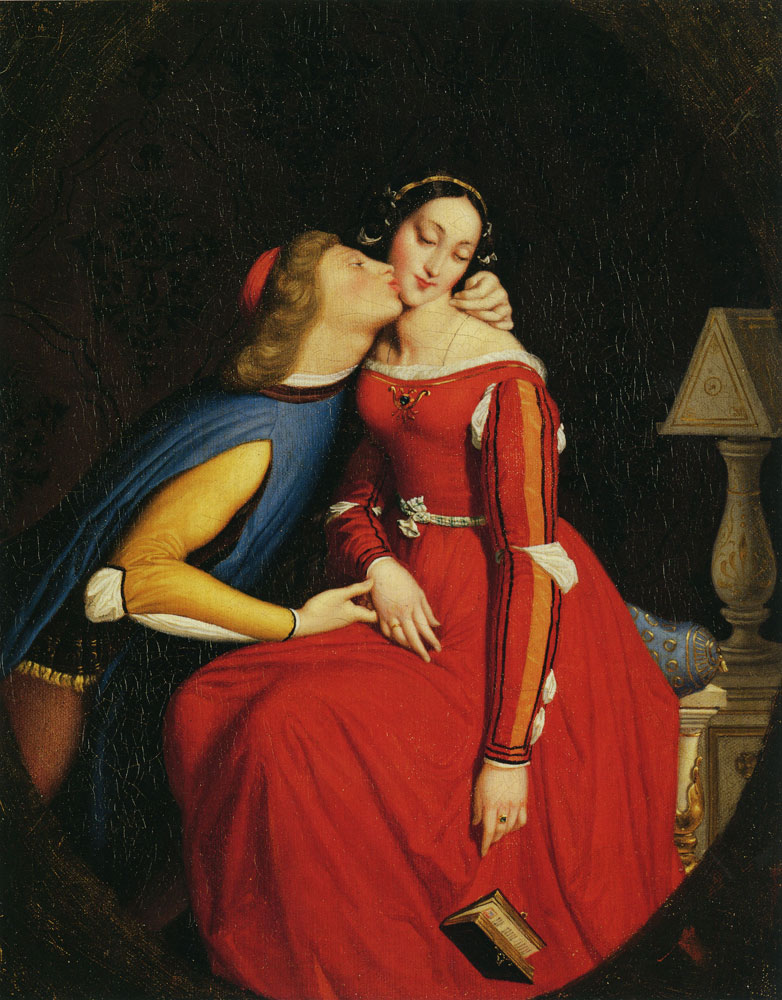 Jean Auguste Dominique Ingres - Paolo and Francesca