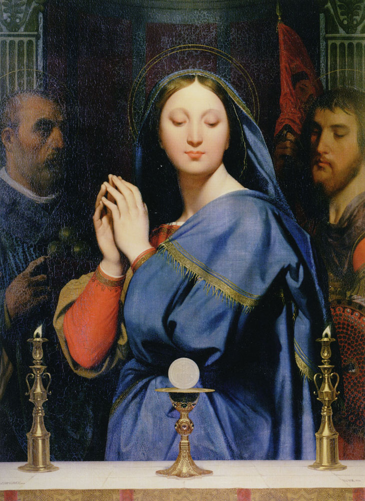 Jean Auguste Dominique Ingres - The Virgin of the Host