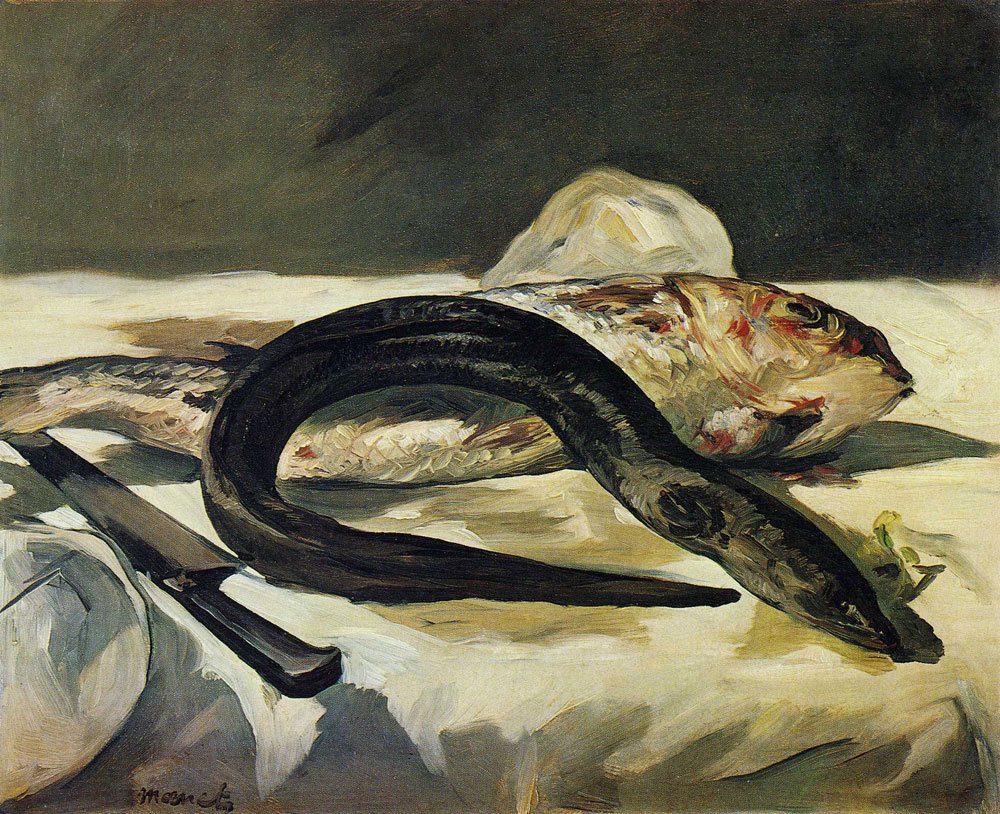 Edouard Manet - Eal and Red Snapper