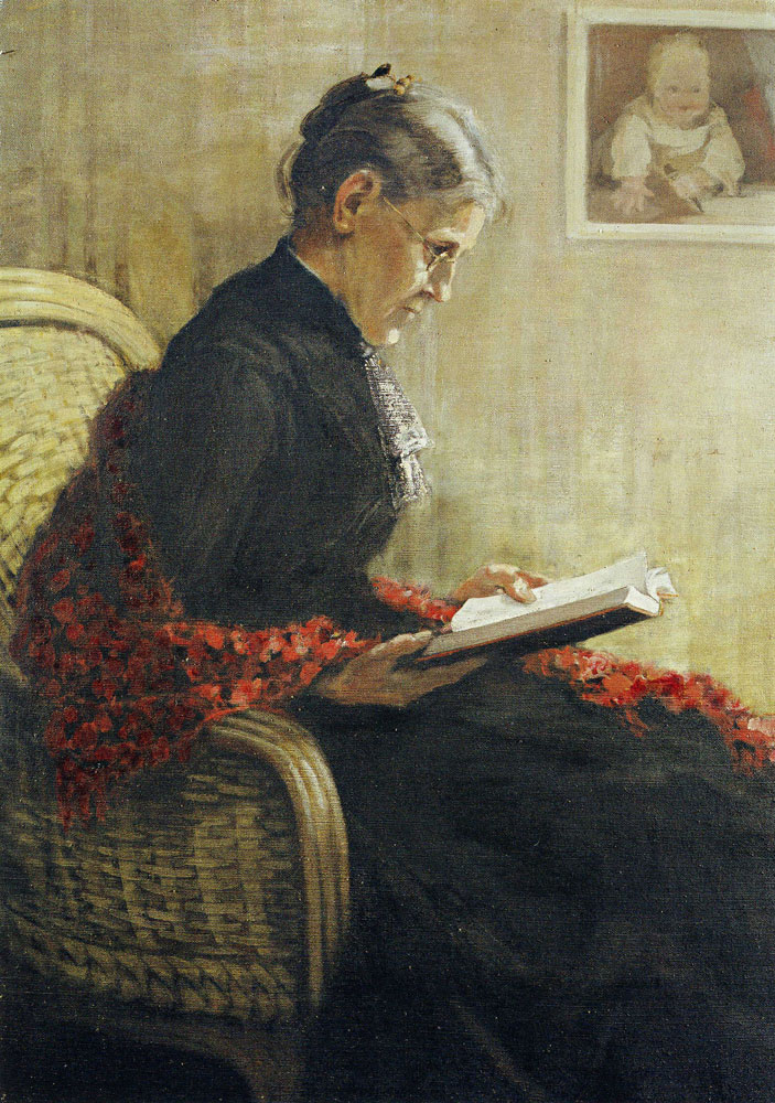 Franz Marc - Portrait of the Artist's Mother