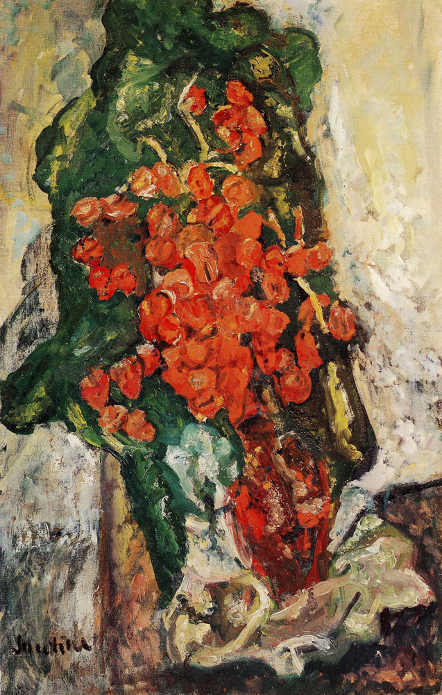 Chaim Soutine - Bouquet of Flowers