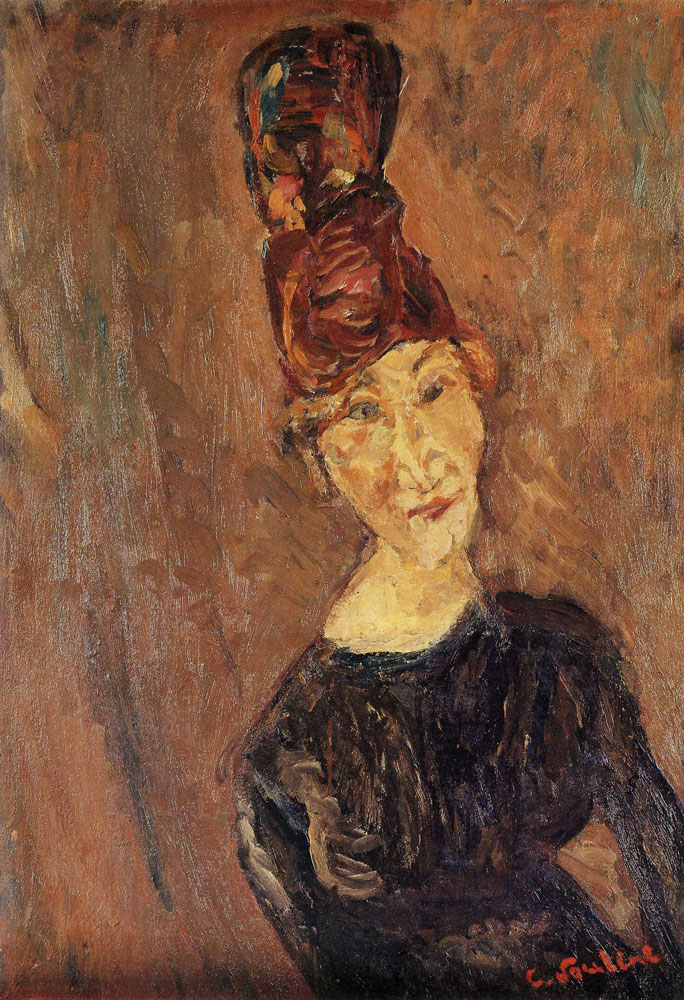 Chaim Soutine - Woman with Tall Hat