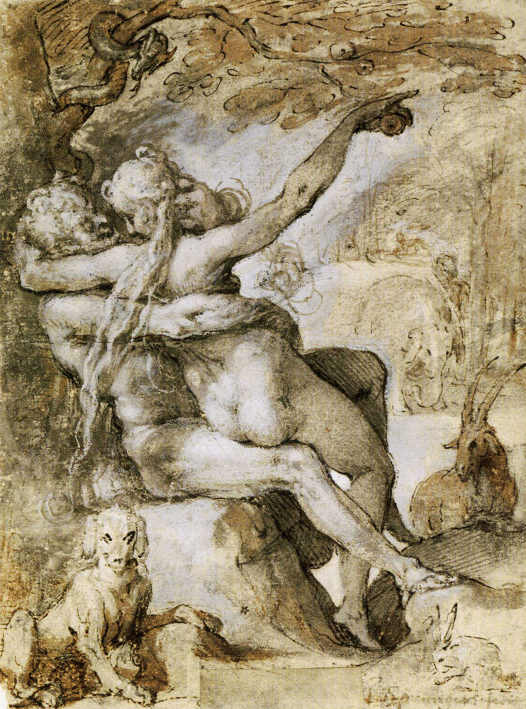Bartholomeus Spranger - Adam and Eve