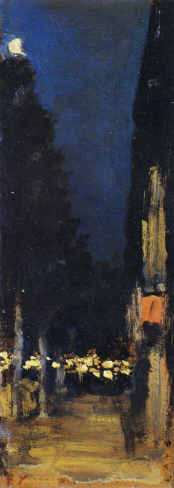Edouard Vuillard - Night (of 14 July?)
