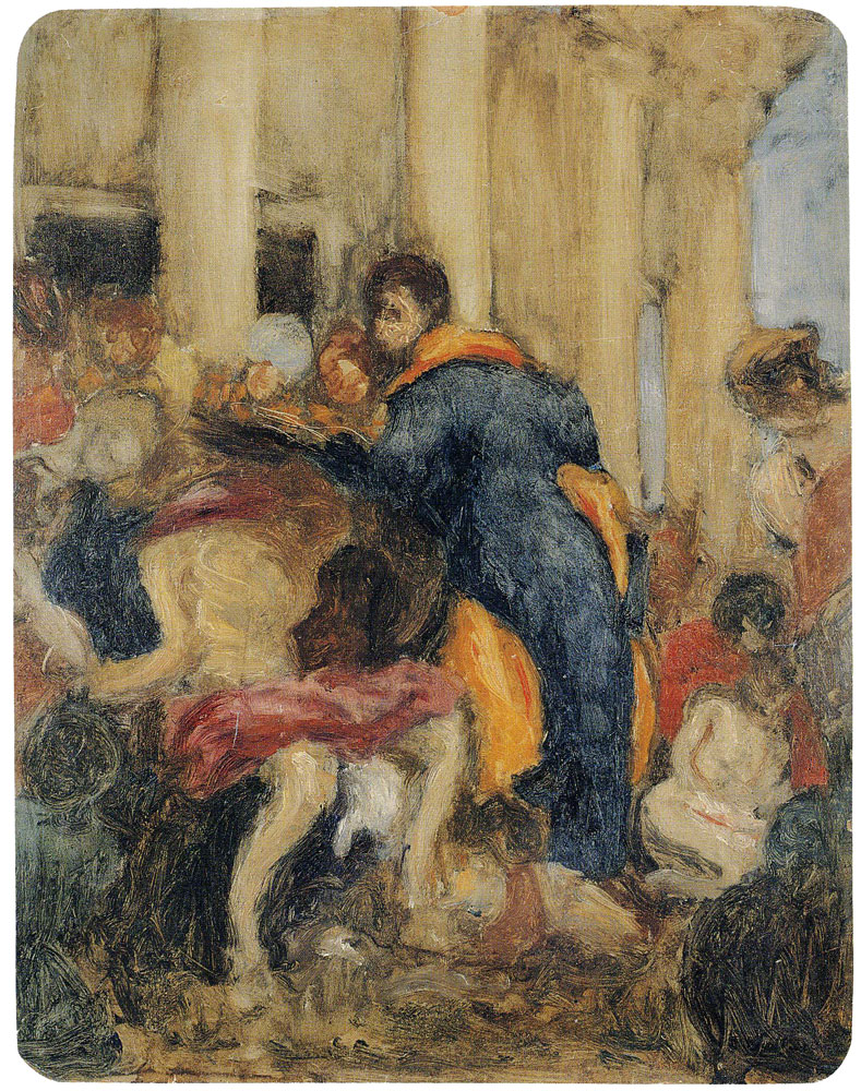 Edouard Vuillard - Saint Barnabas Healing the Sick (study after Veronese)