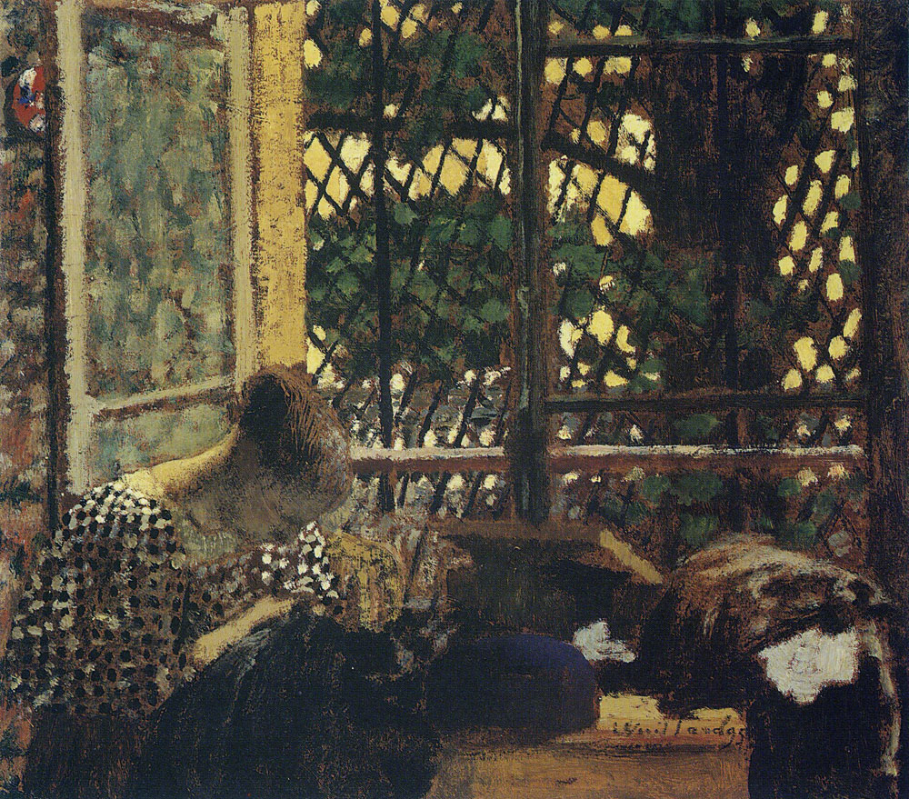 Edouard Vuillard - Woman Sewing by an Open Window