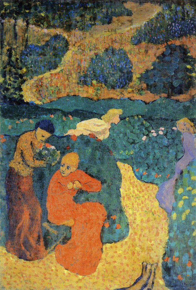 Edouard Vuillard - Women in the Garden or Le Cantique des cantiques