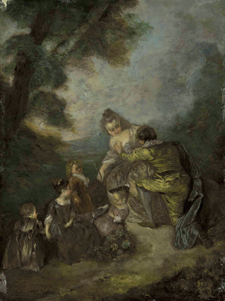 Antoine Watteau - La Déclaration