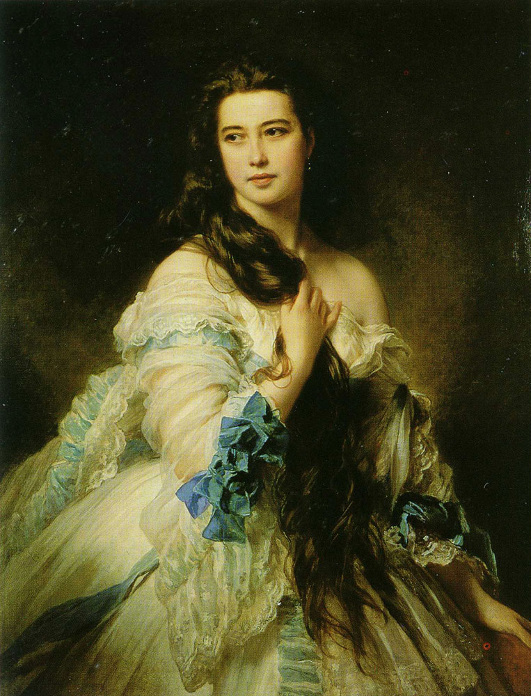 Franz Xaver Winterhalter - Portrait of Mme. Rimsky-Korsakov