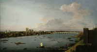 Antonio Joli The Thames and Westminster Bridge from Lambeth