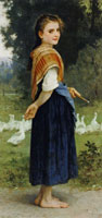 William-Adolphe Bouguereau Goose Girl
